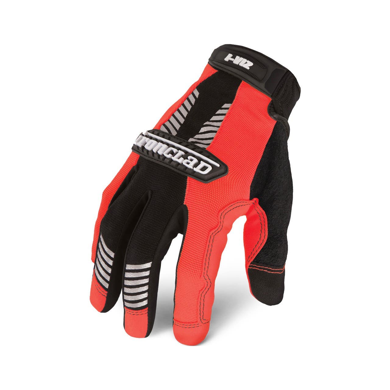 Ironclad Performance Wear IVO2-04-L I-Viz Safety Glove, Large