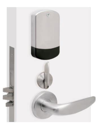 TownSteel ECR7 e-Cronus 7000 Electronic Sectional Mortise Lock w/ AegisSecure Access Control