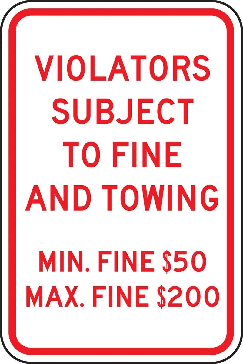 AccuformNMC FRA210RA State Specific ADA Access, Engineer Grade Reflective Aluminum (.080), 18" H x 12" W