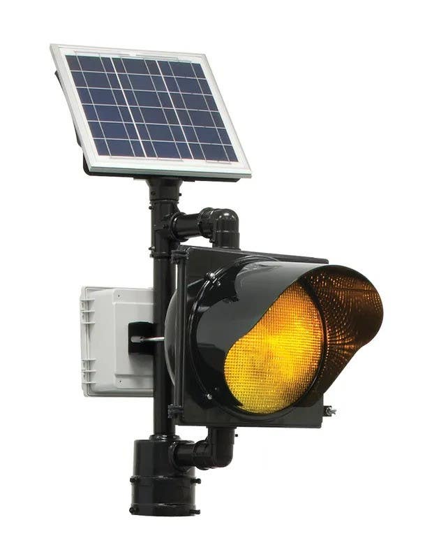 AccuformNMC FRB Solar Flashing Blinker Single Beacons
