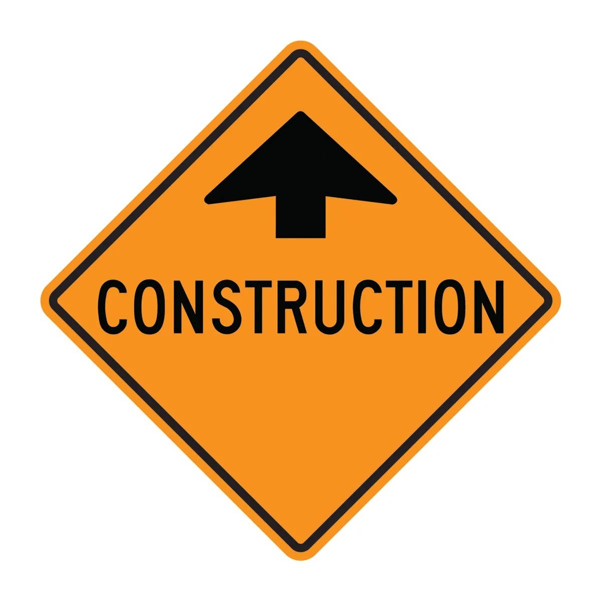 AccuformNMC FRC202 Temporary Condition Sign, Construction