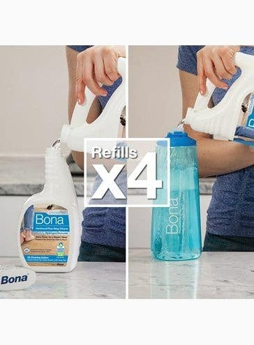 Bona WM850018001 128 oz. Power Plus Hardwood Floor Deep Cleaner Refill