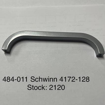 Schwinn 4172-128 484-011 Silber Beschich Zamac Door Pull, Silver Poweder Coat, 128MM
