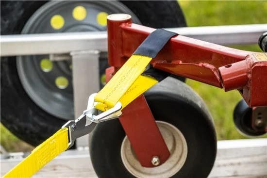 Keeper 04226 2" x 24" Premium Axle Strap w/ Flat D-Rings