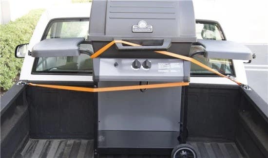 Keeper 89115 1" x 15' Cam Buckle Tie-Down w/ S-Hooks