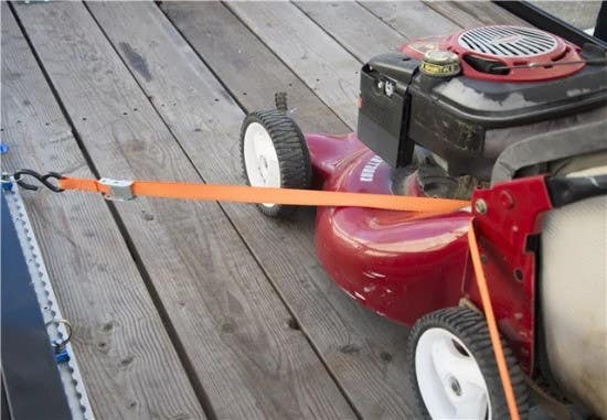 Keeper 05108-V 1" x 6' Cam Buckle Tie-Down w/ S-Hooks, Pack Of 4