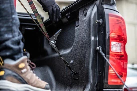 Keeper 03508-V 1" x 8' Camo Ratchet Tie-Down w/ S-Hooks, Pack Of 4