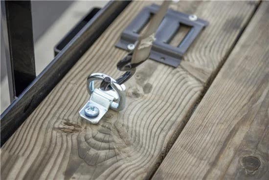 Keeper 89314 1.5" D-Ring Anchor Point w/ Bracket