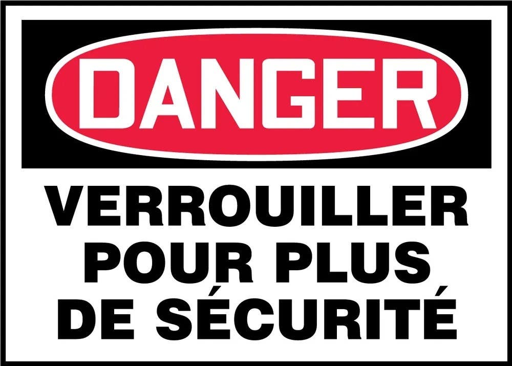 AccuformNMC LLKT286 Lockout/Tagout Safety Label, Adhesive Dura Vinyl, 3-1/2" H x 5" W