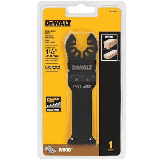 DEWALT DWA4205 Oscillating Wood With Nail Blade for Wood / Hardwood Cutting