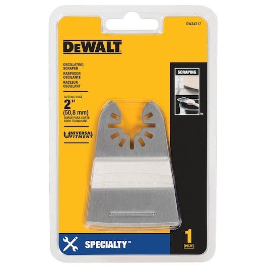 DEWALT DWA4217 Scraping Blade For Use On All Major Brands (No adapter required)