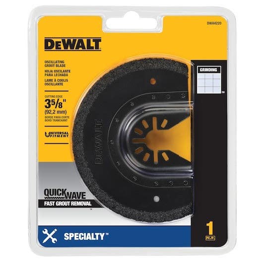 DEWALT DWA4220 Oscillating Carbide Grout Removal Blade
