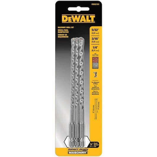 DEWALT DWA5103 IMPACT READY Masonry Drill Bit