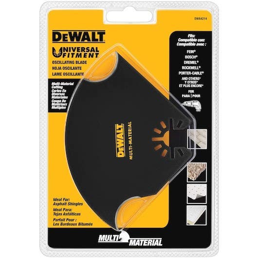 DEWALT DWA4214 Multi - Material Oscillating Wood w/ Nails Blade