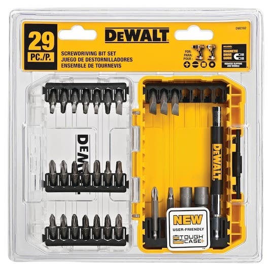 DEWALT DW2162 29 Piece Screwdriver Bit Set with ToughCase + System