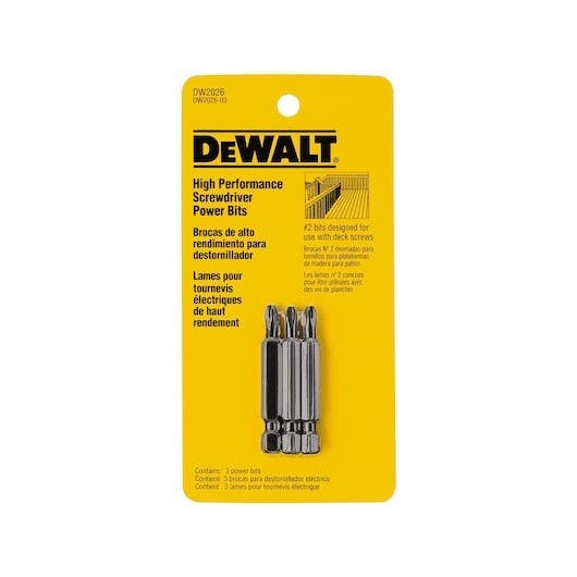 DEWALT DW2026 Deck Power Bit