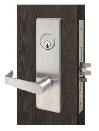 TownSteel Rejuvenator Series MSE-R Mortise Lock w/ Escutcheon Retrofit, Satin Chrome