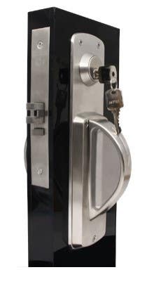TownSteel Rejuvenator Series MRXA-R Mortise Lock w/ Ligature Resistant Arch Trim Retrofit, Satin Chrome