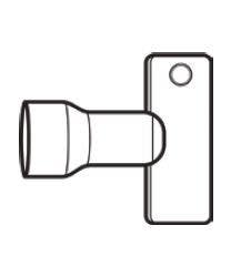Cal-Royal EZCHKEY Easy Code Change Key for CRCODE-200 Series