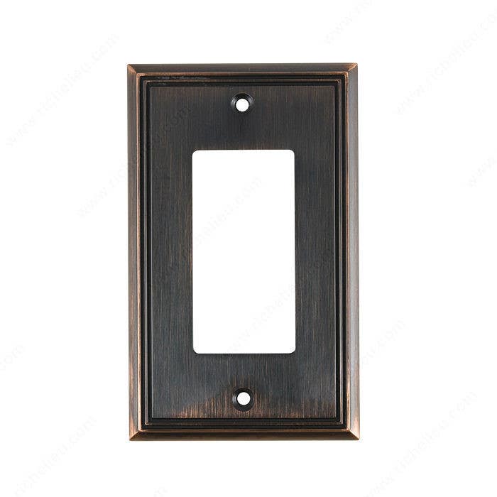 Richelieu BP851 Contemporary Style Switch plate 1 Decora