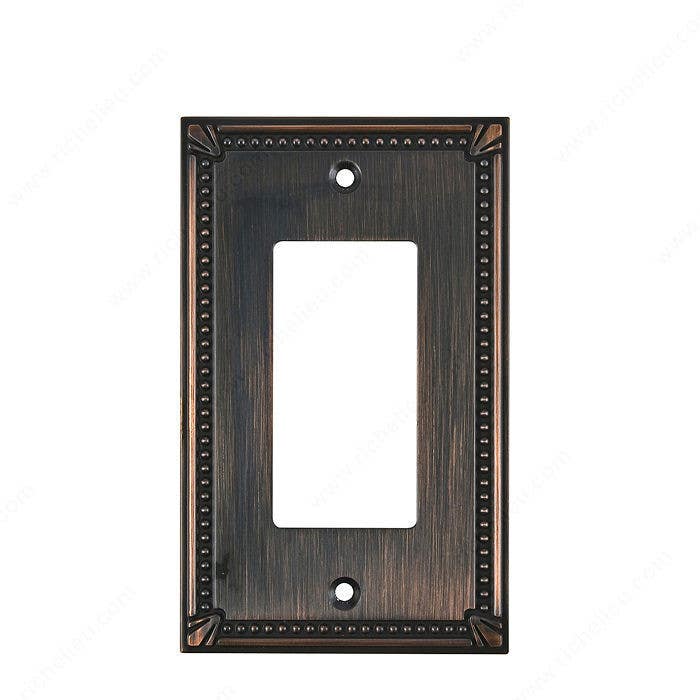 Richelieu BP861 Traditional Style Switch plate 1 Decora