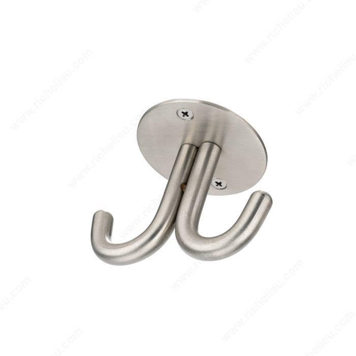 Richelieu RH122570170 Double Stainless Steel Ceiling Hook