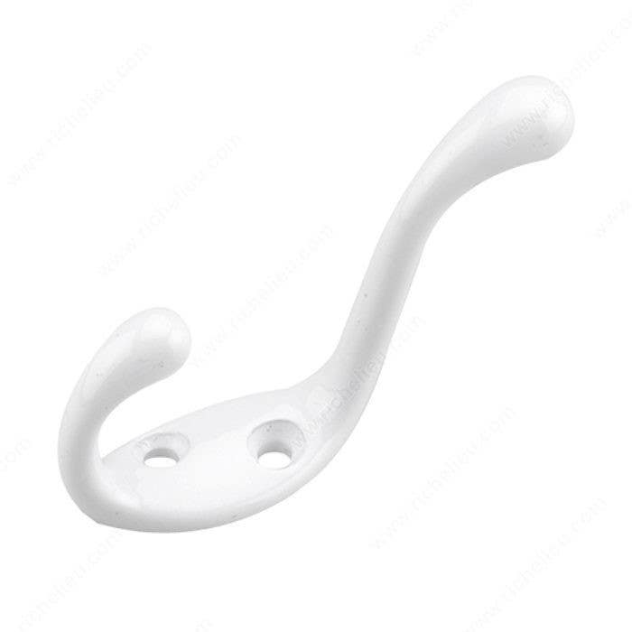 Richelieu 235 3-1/2 in Heavy Duty Coat Hook,Material-Metal