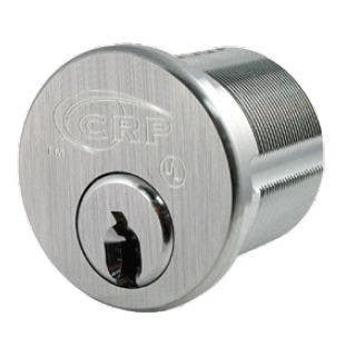 Cal-Royal ULMRC UL-Listed 6 Pin Mortise Rim Combination Cylinder,Finish-Satin Chrome