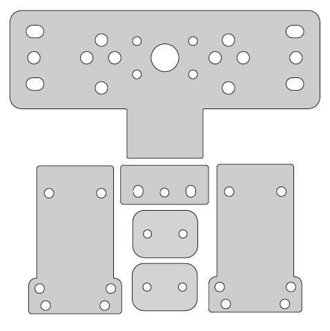 Cal-Royal 36ALARM98/48ALARM98 Alarm Kit For 98-3PT & F98-3PT Exit Device