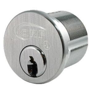 Cal-Royal MRC118 6 Pin Mortise Rim Combination Cylinder,KD Finish-Satin Chrome