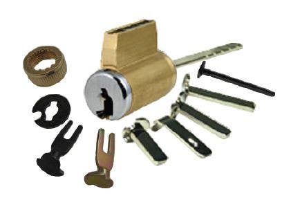 Cal-Royal KIKL Universal Key-In-Knob/Lever & Deadbolt Cylinder, Keyed Different