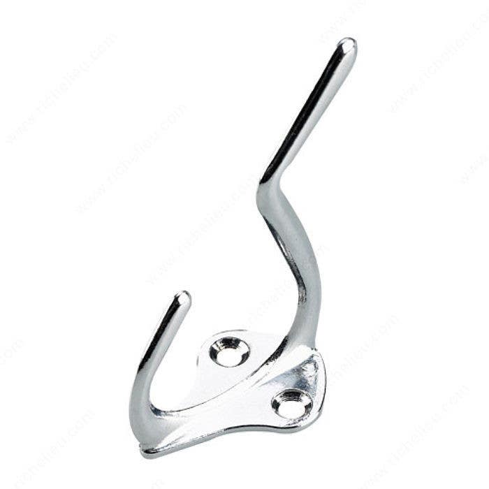 Richelieu 224 3 in Light Duty Coat Hook
