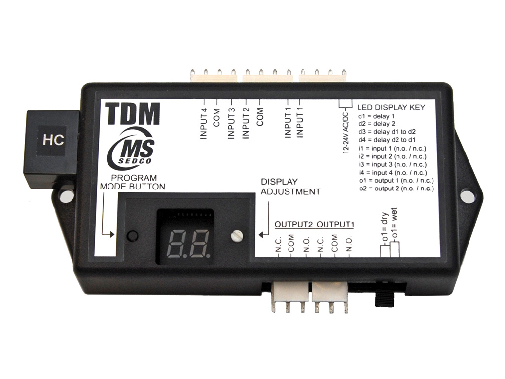 MS Sedco TDM-HC The Commander Series High-Current Time Delay Module