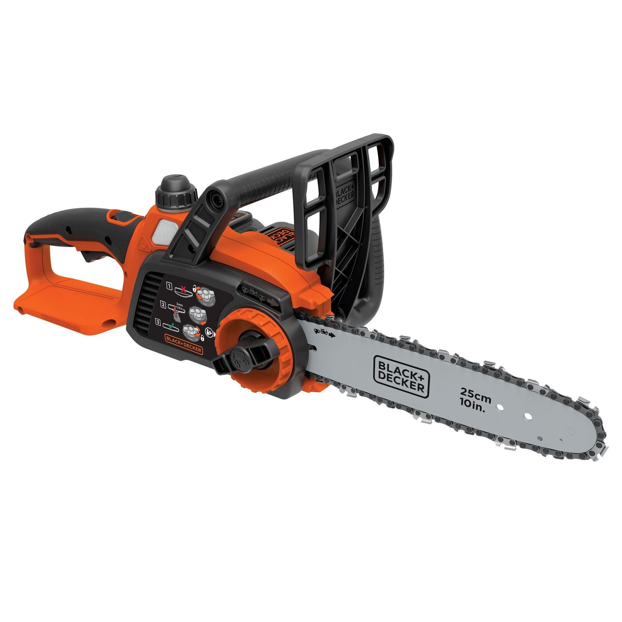 Black & Decker LCS1020 Cordless Chain Saw (20V) 10"