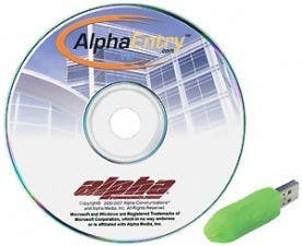 Alpha Communications SW-UPG-AE2-4 Upgrade Alphaentry SW Version 2 TO Version 4