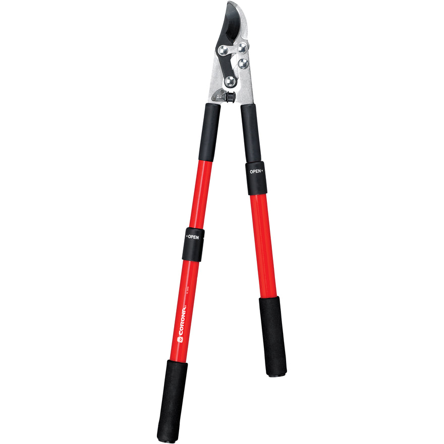 Corona FL 3470 Easy Cut Extendable Bypass Lopper, Extend To 21-33", 1-1/2" Cut Capacity