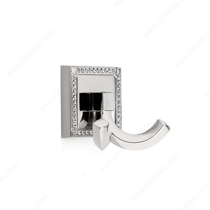 Richelieu NH7802180 Transitional Metal and Crystal Hook