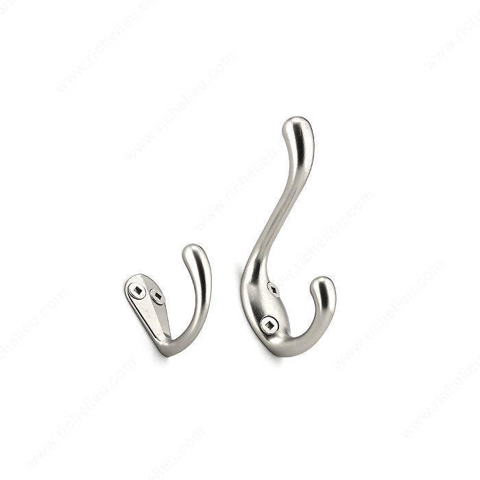 Richelieu T60621184 3-1/2 in and 1-3/4 in Utility Hook 6 Pack