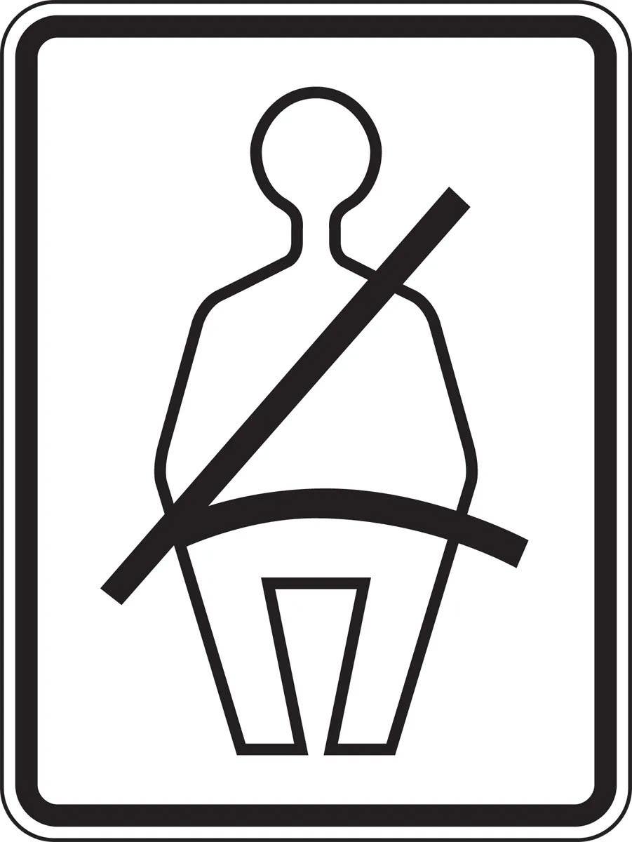 AccuformNMC FRR748 Safety Sign, 24" H x 18" W