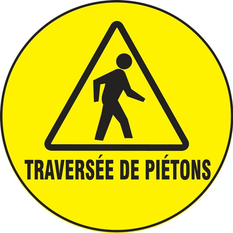 AccuformNMC VPL904LENS LED Sign Projector Lens Only, Pedestrian Crossing