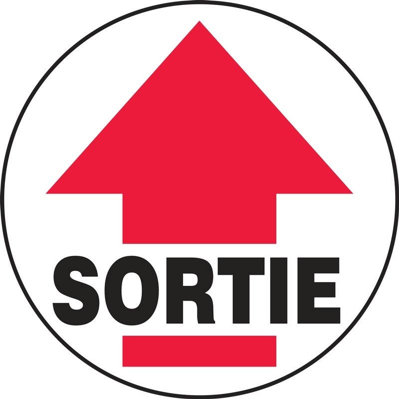 AccuformNMC VPL906LENS LED Sign Projector Lens Only, Exit