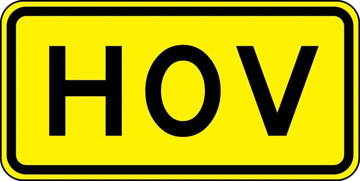 AccuformNMC FRW76 Hov Sign