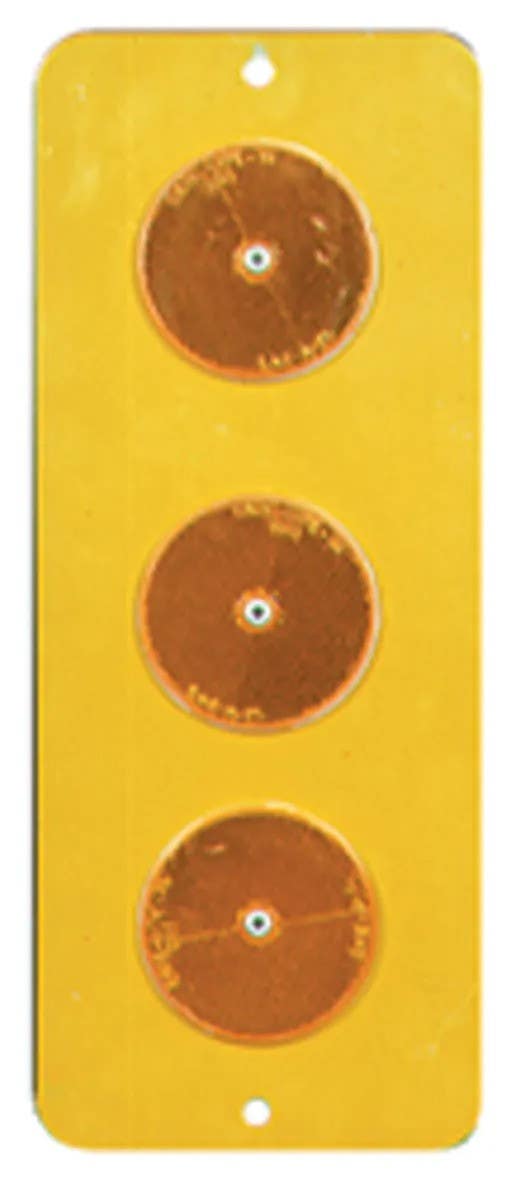 AccuformNMC FRW91 Reflector, Engineer Grade Reflective Aluminum (.080), 15" H x 6" W