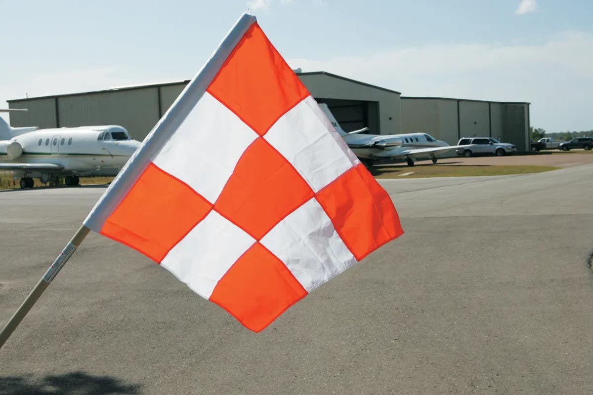 AccuformNMC FSG30 Warning Flag