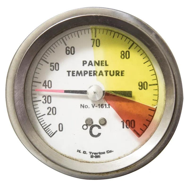 AccuformNMC GML107YL Create Your Own Gauge Marking Label, Yellow, 12" H x 8" W