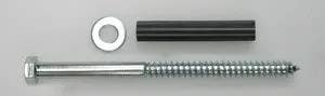 AccuformNMC HFN210 Lot Marking, 8" Lag Bolt Set