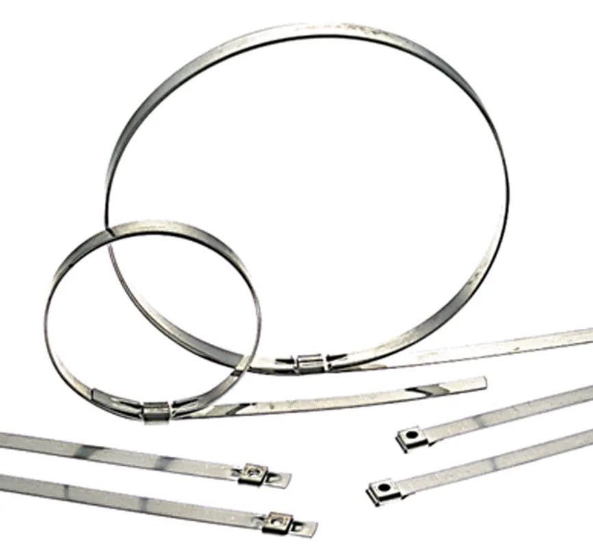 AccuformNMC HFS125 Stainless Steel Band Strapping Clips, 100/Pk