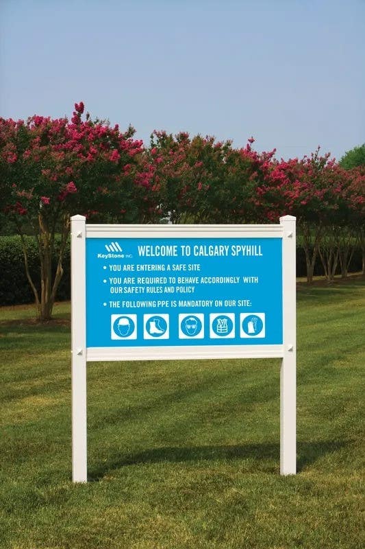 AccuformNMC HSF13 Decorative PVC Sign Frame, Prestige