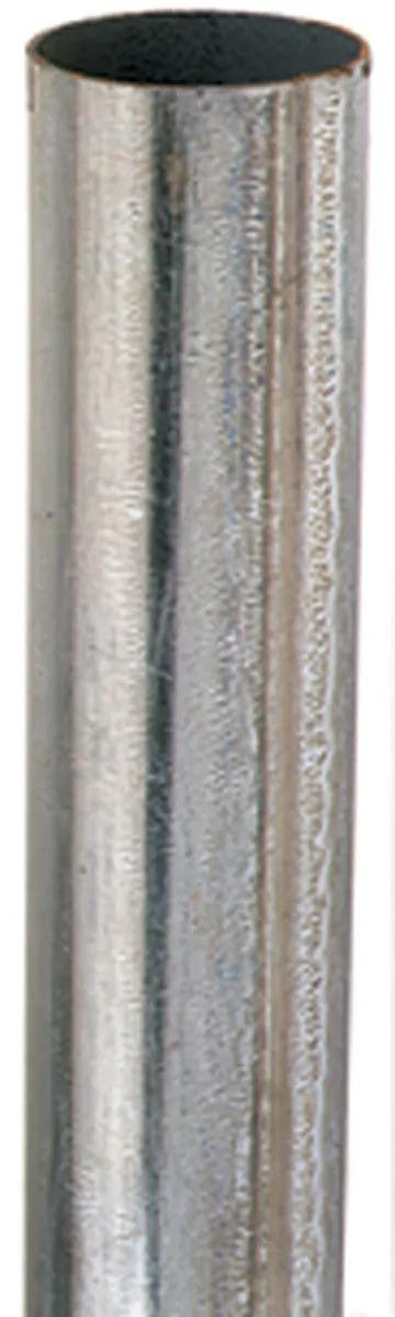 AccuformNMC HSP Tubular Pipe Post, Galvanized Finish