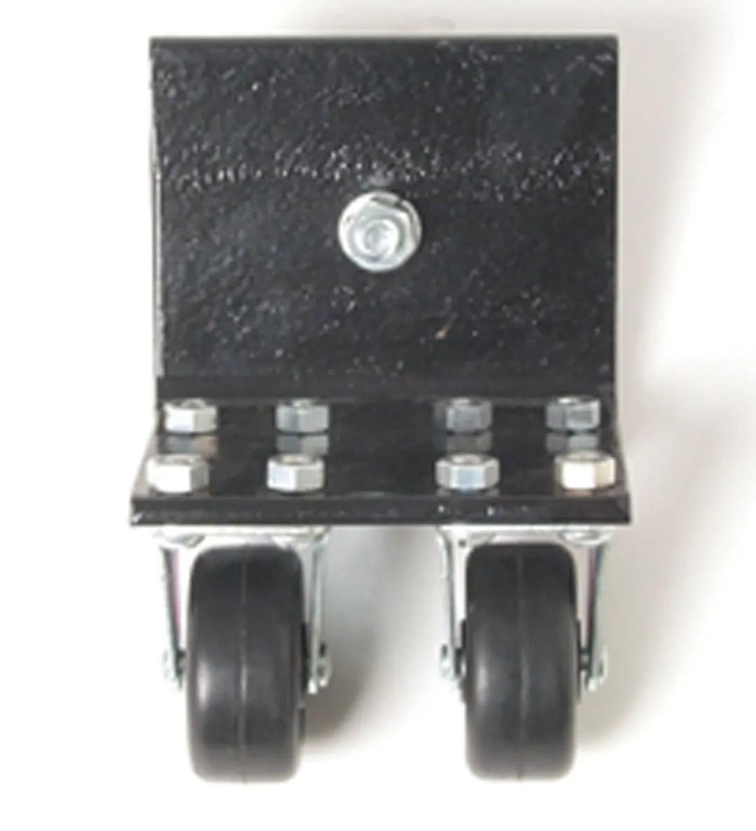 AccuformNMC HSP411 Posts & Accessories Cast Iron Base And Steel Post, Wheel Attachment